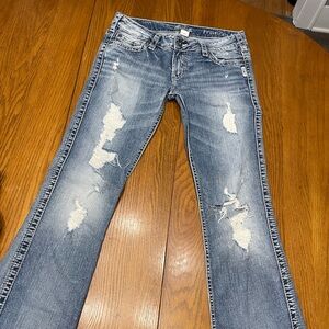 Womens Silver jeans